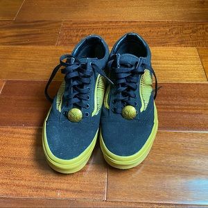 Vans Harry Potter Shoes Womens golden snitch Size 9.5